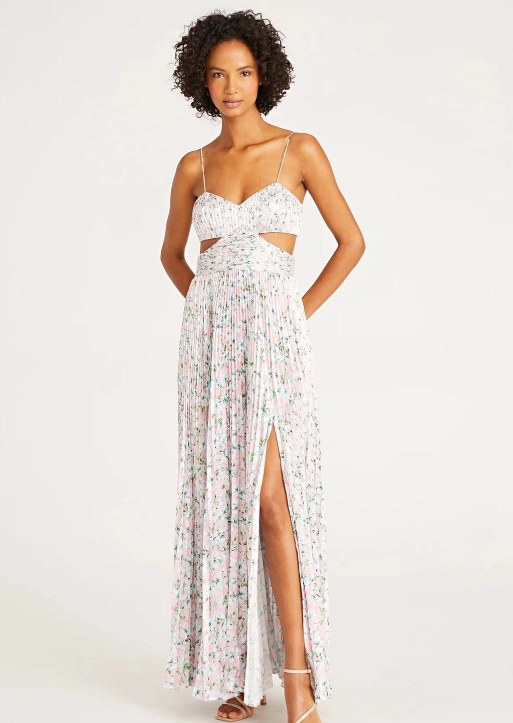 Elodie Gown in Rosewater Posey