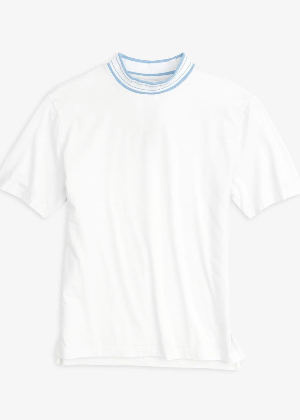 Mens Fringe Collar Polo
