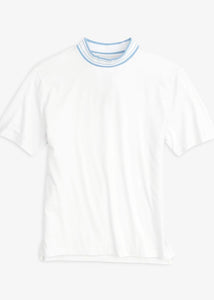 Mens Fringe Collar Polo