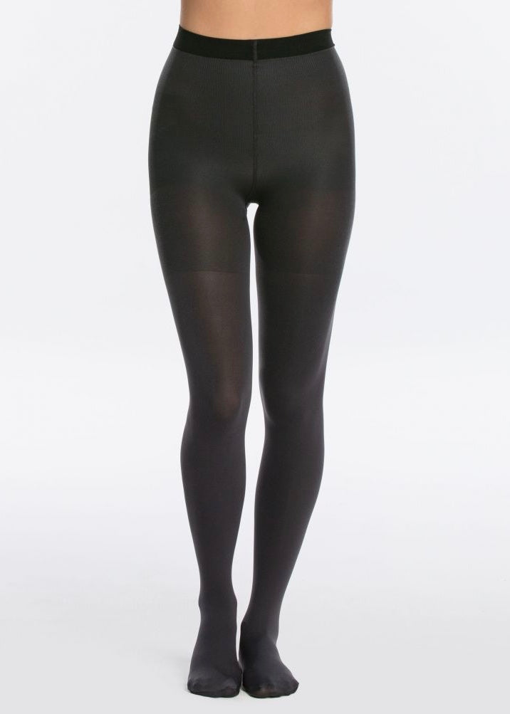 Black/Charcoal Reversible Tights