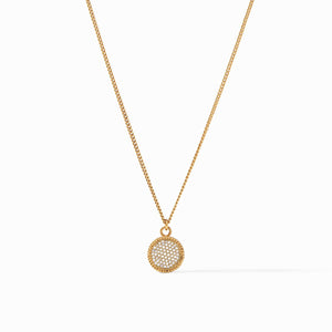 Fleur de Lis Solitaire Necklace
